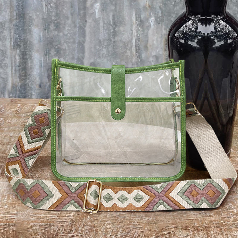 Women's bag, Classic Transparent Small Square Bag